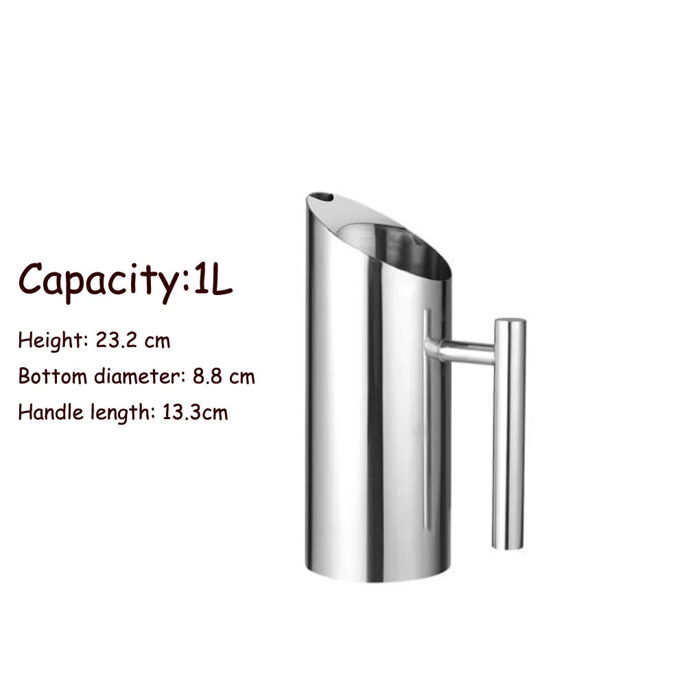 Elegant Stainless Steel Pitcher