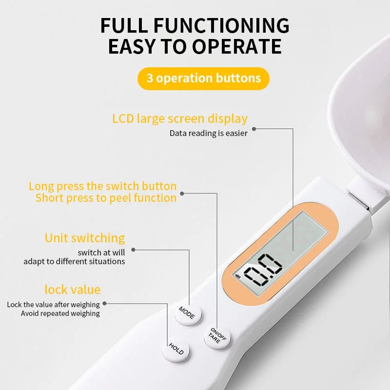 Precision Digital Kitchen Spoon Scale